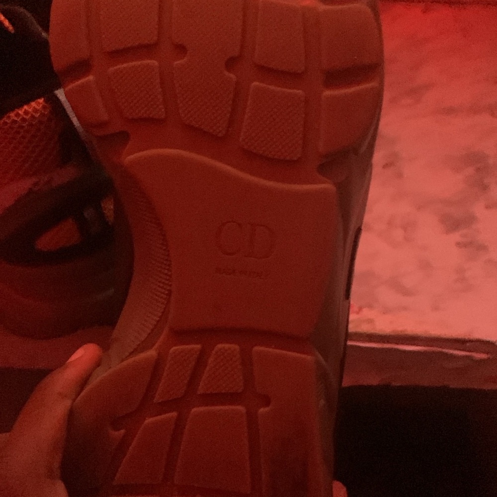 Dior B22 Sneakers - Orange, Olive, Black - Picture 3 of 3